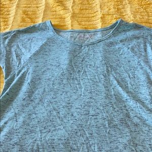 Girls high low hem shirt